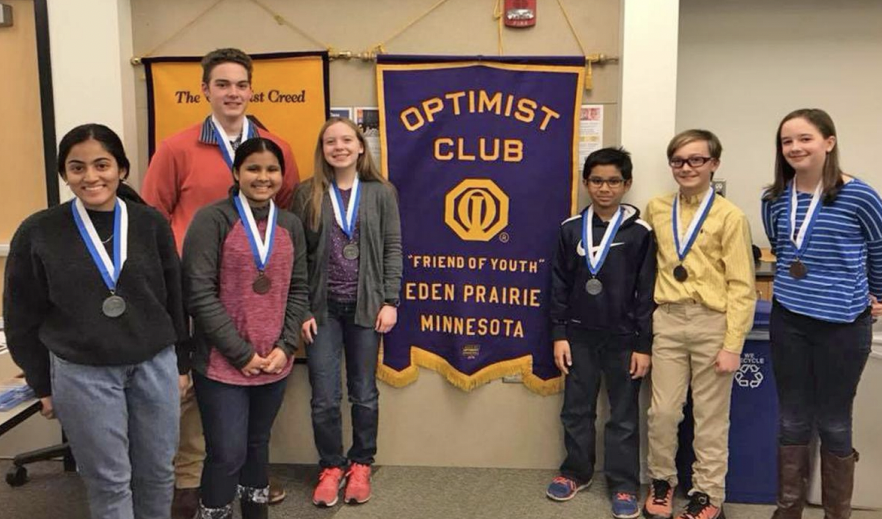 optimist club essay examples