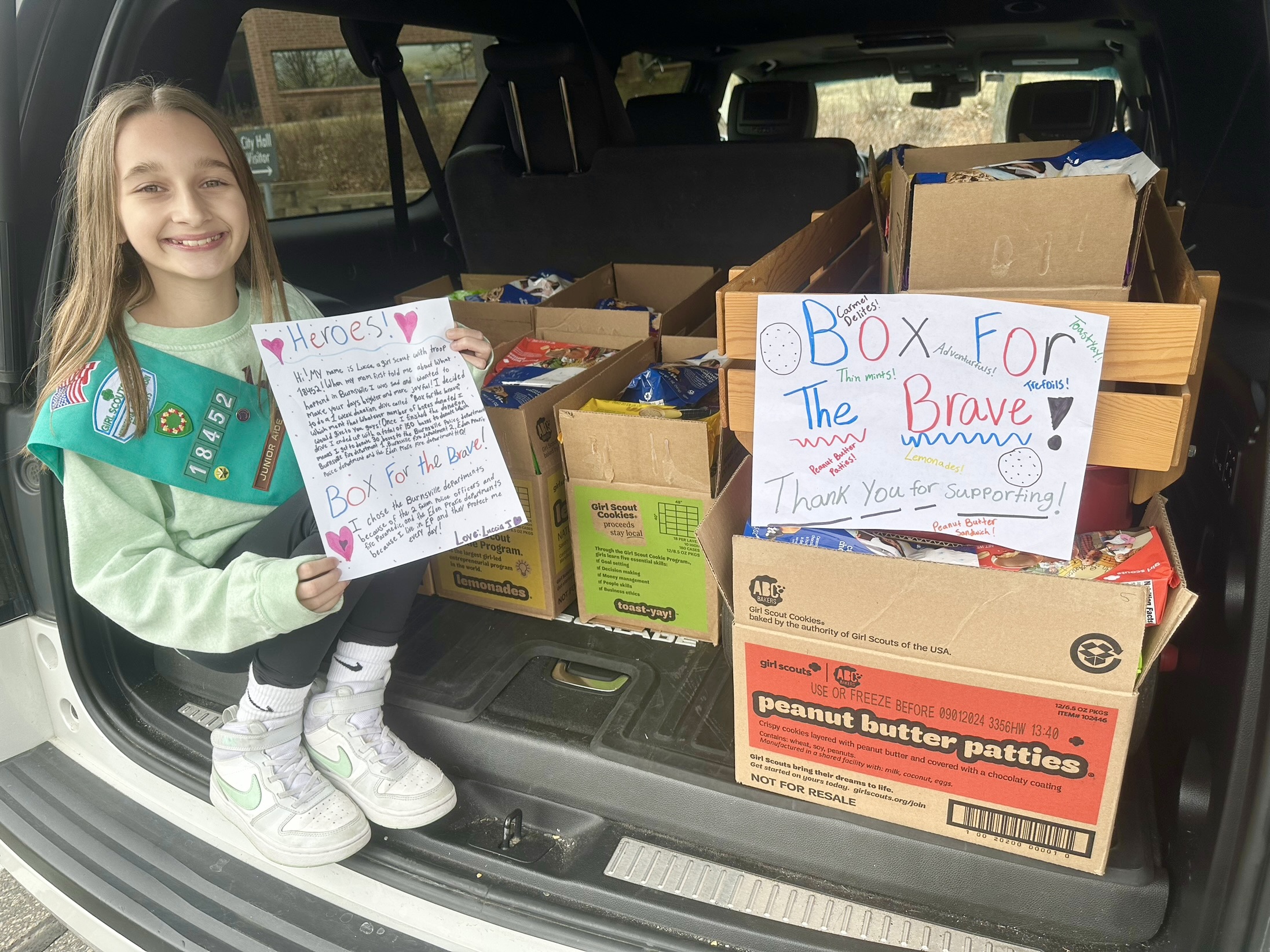 Daisy Girl Scouts from Wildomar help fill food boxes for seniors – Press  Enterprise